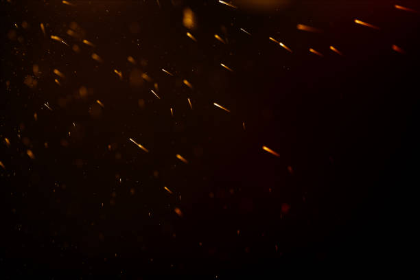 istock texture of falling snow, layer to overlay on a black background 1356854569