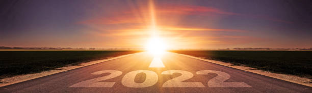 istock Happy New Year Background. Successful start to the year 2022. 1356867976