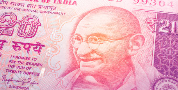 istock Close up of Indian Currency 1356869821