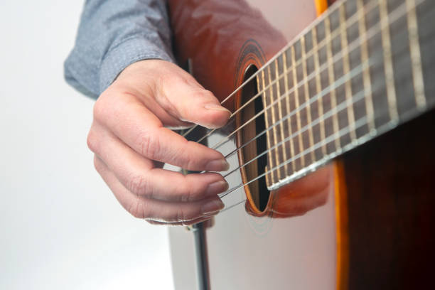 istock hands of the musician playing on classical guitar 1356871071