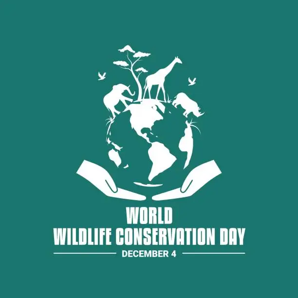 Vector illustration of World Wildlife Conservation Day.