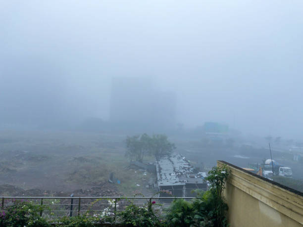 istock Foggy Morning Pune India 1356878063