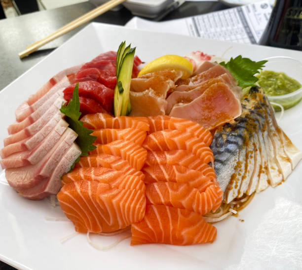 istock Plate of Sashimi Sushi 1356879047
