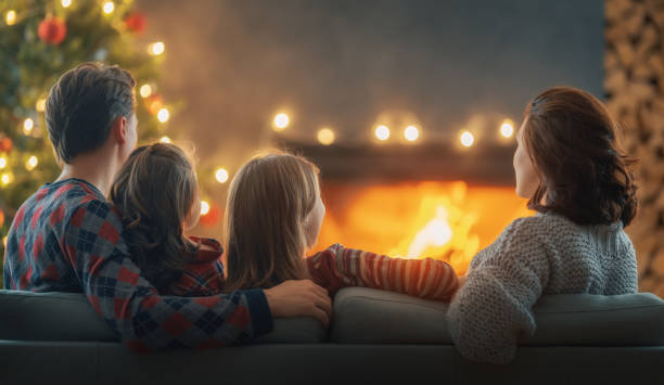 istock family celebrating Christmas 1356886779
