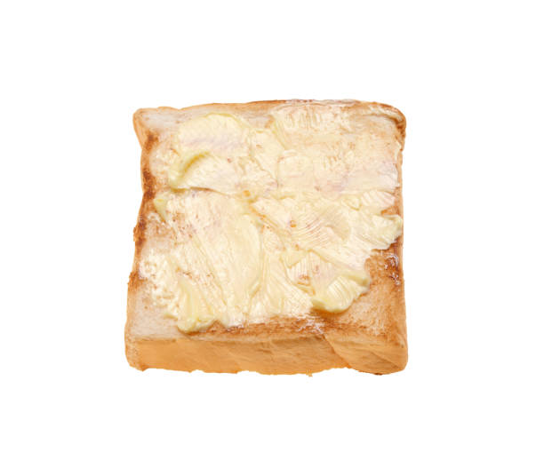 istock Slices toast bread isolated on white background 1356889518