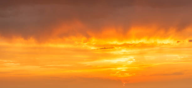 istock Background photos of an expressive sky with colored clouds 1356890645