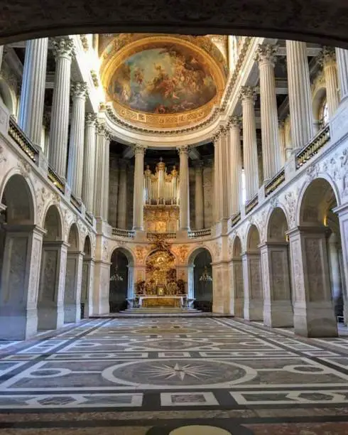 Chapel of the Palace of Versailles, Versailles, France