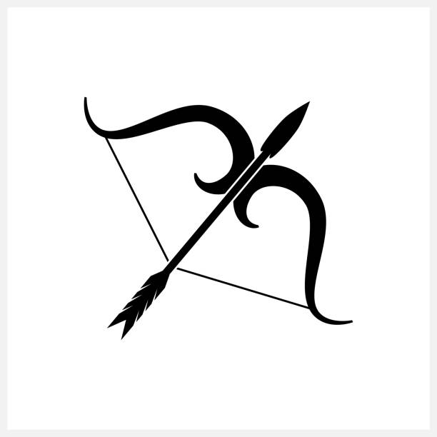 istock Bow with arrow icon isolated. Valentines Day. Cupid Bow And Arrow. Love symbol. Vector stock illustration. EPS 10 1356898116