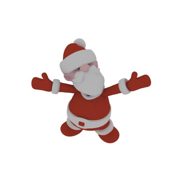 istock Santa Claus Isolated 1356898830