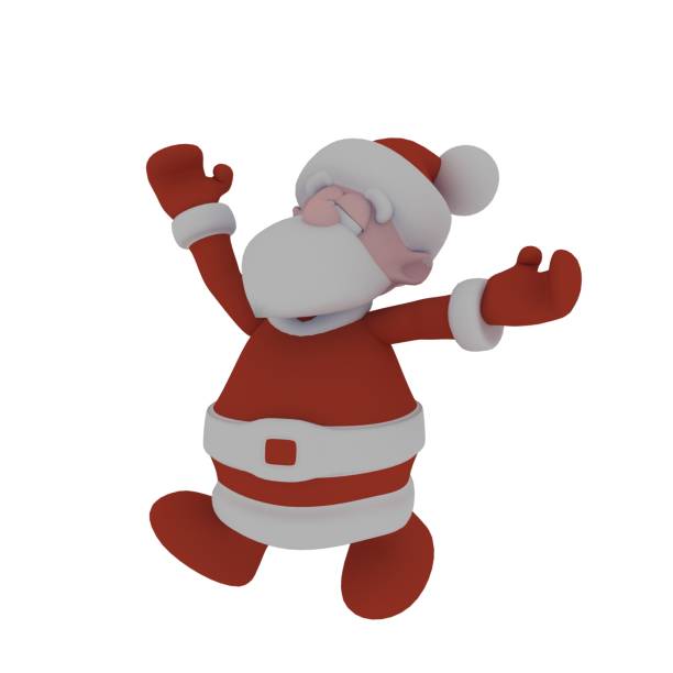 istock Santa Claus Isolated 1356898928