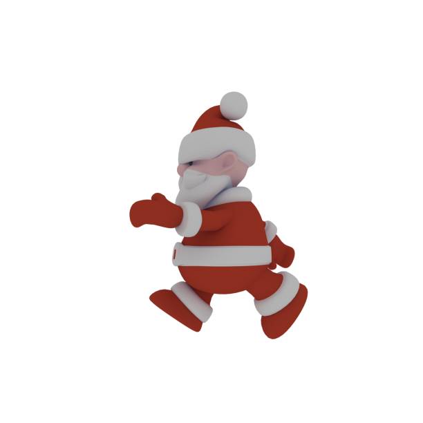 istock Santa Claus Isolated 1356899023
