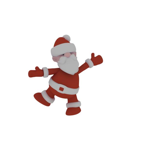 istock Santa Claus Isolated 1356899543