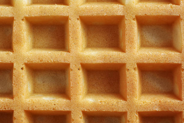 istock Background of waffle 1356900687