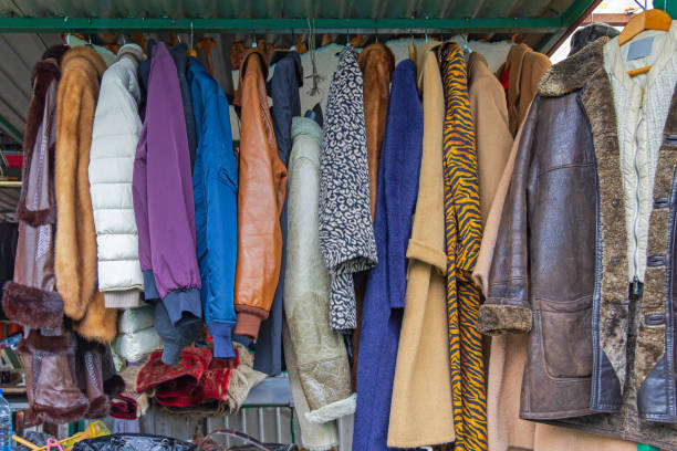 istock Vintage Clothing Market 1356932061