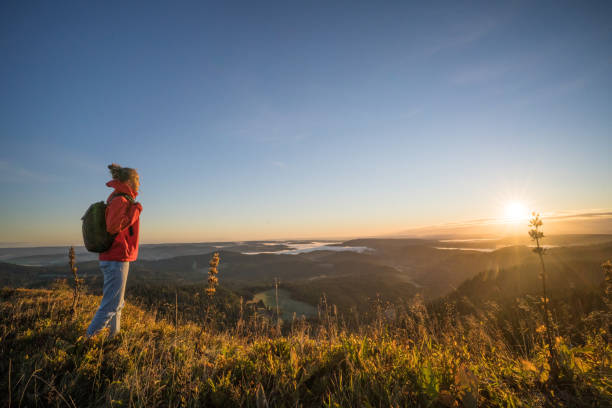 Above the Black Forest, at sunrise