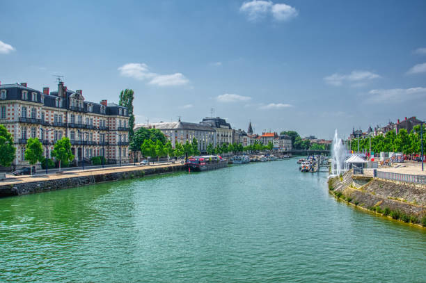 istock Canal in the city 1356949672