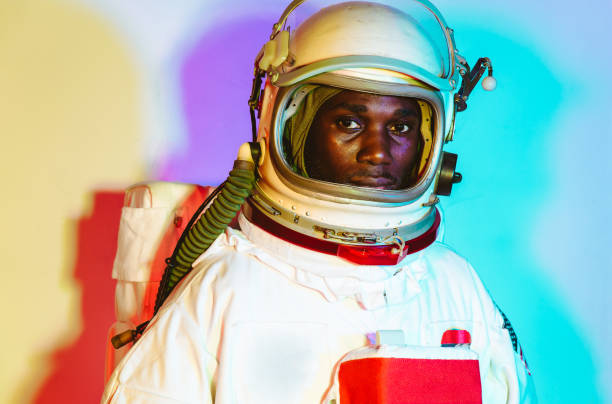 istock cinematic image of an astronaut. 1356960514
