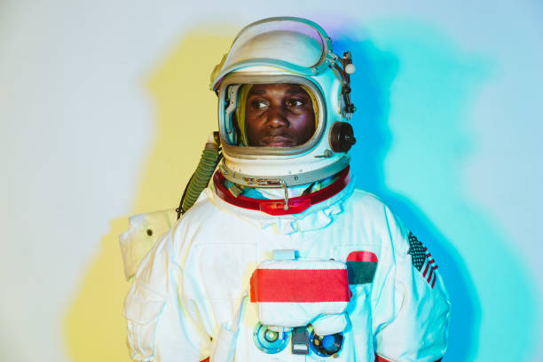 istock cinematic image of an astronaut. 1356961157