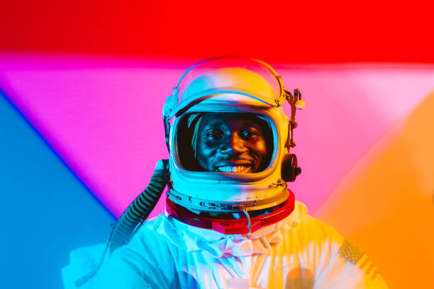 istock Cinematic image of an astronaut. 1356961911
