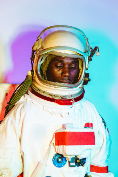 istock cinematic image of an astronaut. 1356962665
