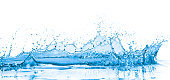 istock blue water splash 1356966080