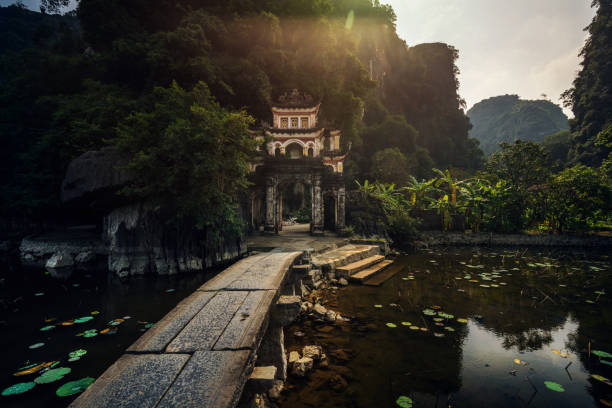 istock Bich Dong pagoda at Ninh Binh Vietnam 1356969120