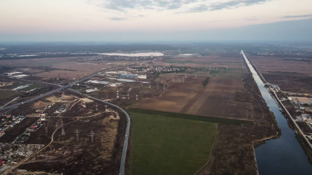 istock City Periphery Aerial View 1356970925