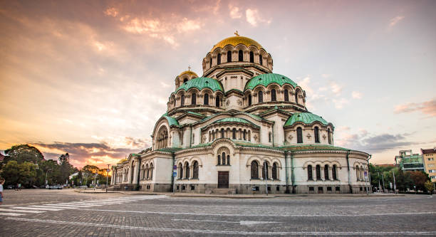 istock St. Alexander Nevsky Cathedral in the center of Sofia 1356971796