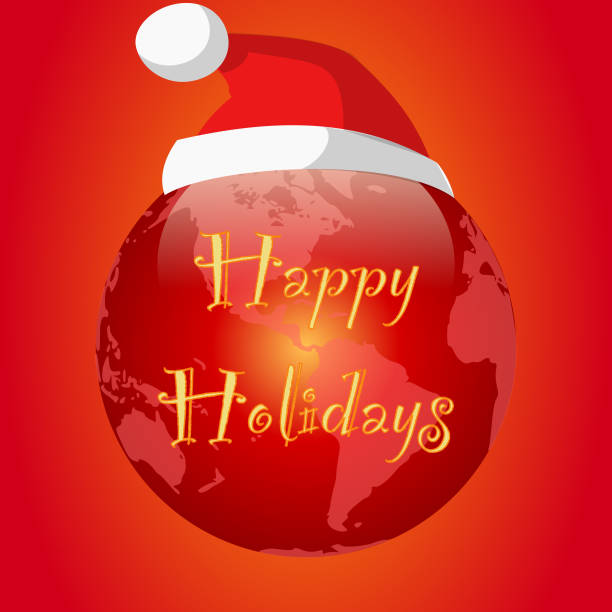 istock Happy holidays and merry Christmas. Peace on earth. 1356973506