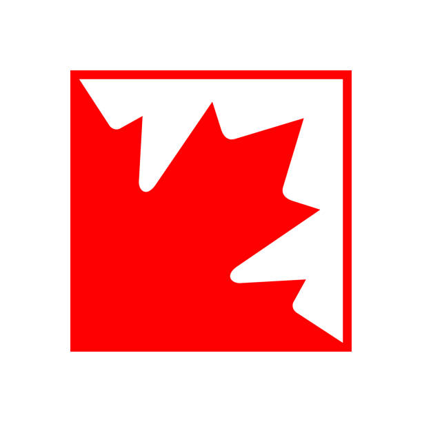 illustrations, cliparts, dessins animés et icônes de symbole du canada - flag canada canadian flag maple leaf