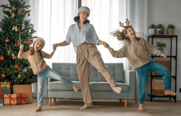 istock family celebrating Christmas 1356977682
