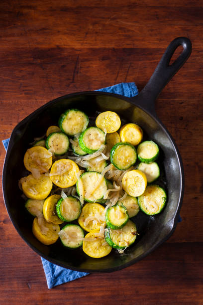 istock Zucchini Onion Skillet 1356982299