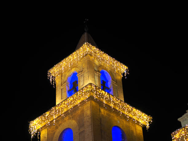 istock Catholic Cathedral decorated for the celebration of Christmas 1356983182