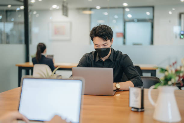 istock Business people discussing in planning business. 1356990872