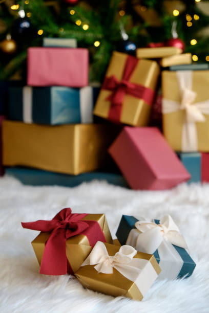 istock Bunch of colorful presents 1356995424