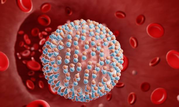 istock Hepatitis C virus in blood 1356995484