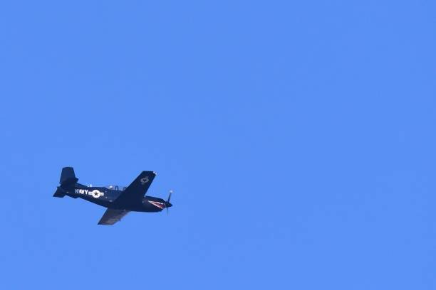 istock Flying Tiger Wannabe Aircraft 1357005383