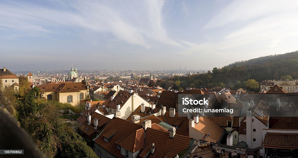 Prag Stadt, Panorama-Bild - Lizenzfrei Prag Stock-Foto