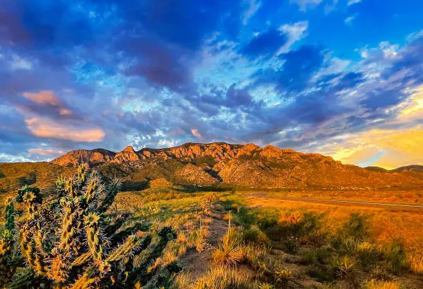 Sandia Mountains in New Mexico