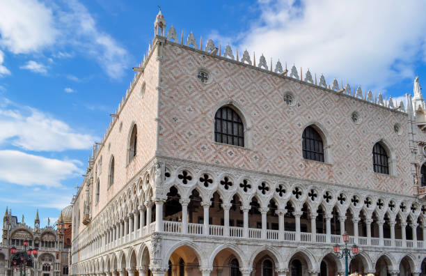 Doges palace on St. Mark's square in Venice, Italy