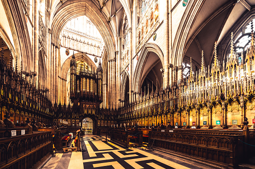 Organ Pipes at York Minster Cathedral