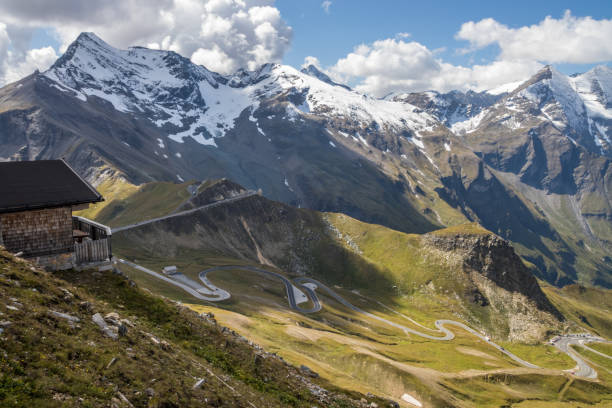 istock Mountain scenic road in Alps 1357014479