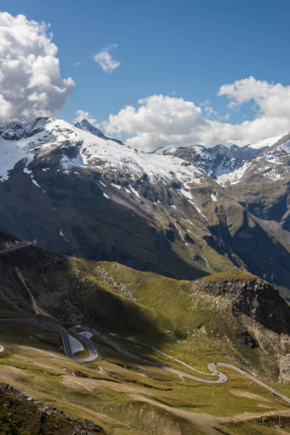 istock Mountain scenic road in Alps 1357015173