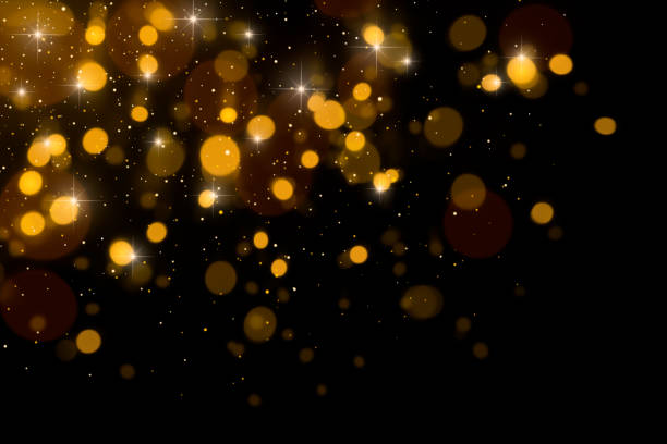 istock Gold Holiday Bokeh 1357015292