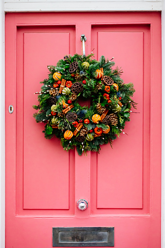 Christmas Yule Wreath door