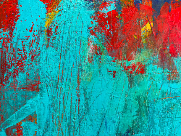 istock Abstract Acrylic Painting Textured Background 1357034016