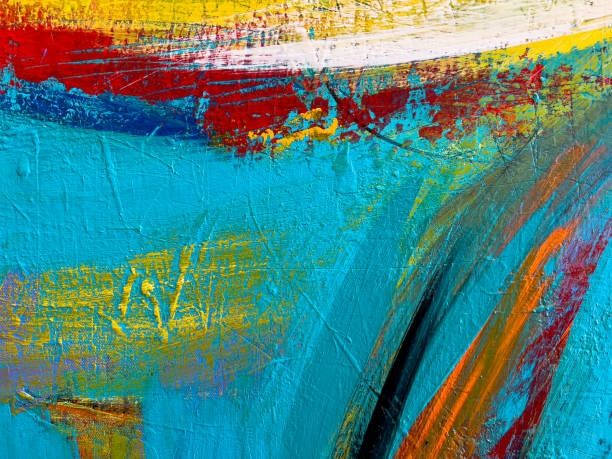 istock Abstract Acrylic Painting Textured Background 1357034033