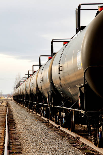 istock Railroad tanker cars 1357041731