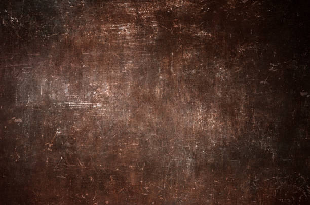 istock Worn scraped metal grunge texture 1357043020