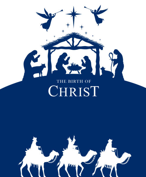 istock Nativity Scene. The Birth of Christ. O Holy Night! 1357045486